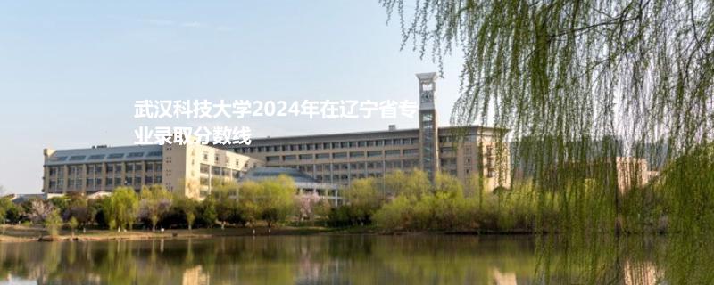 武汉科技大学2024高考在辽宁录取分数线 最低594分